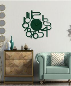 Alternative view of ساعة 03 حائط مودرين من الخشب بتصميم أنيق