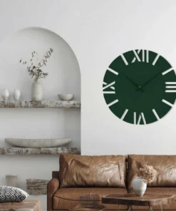 Alternative view of ساعة 20 حائط مودرين من الخشب بتصميم أنيق