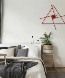 Alternative view of ساعة 50 حائط مودرين من الخشب بتصميم أنيق