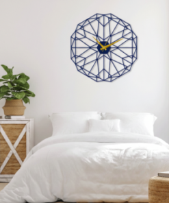 Alternative view of ساعة 37 حائط مودرين من الخشب بتصميم أنيق