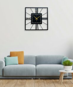 Alternative view of ساعة 07 حائط مودرين من الخشب بتصميم أنيق