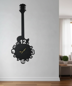 ساعة فيتار حائط مودرين من الخشب بتصميم أنيق