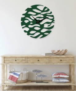 Alternative view of ساعة 39 حائط مودرين من الخشب بتصميم أنيق