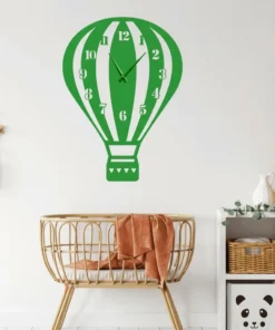 Alternative view of ساعة 25 حائط مودرين من الخشب بتصميم أنيق