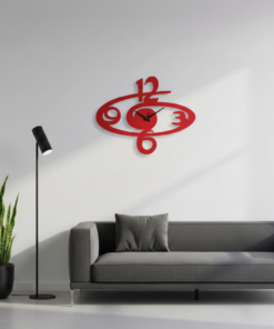 Alternative view of ساعة 30 حائط مودرين من الخشب بتصميم أنيق