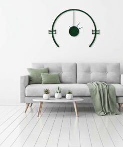 Alternative view of ساعة 14 حائط مودرين من الخشب بتصميم أنيق