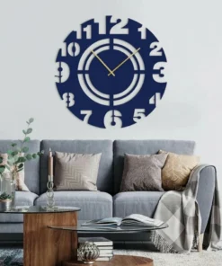 Alternative view of ساعة 21 حائط مودرين من الخشب بتصميم أنيق